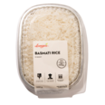 Longo&rsquo;s basmati rice 500g in ready-to-heat container, fully cooked white rice for convenient side dish or meal pairing