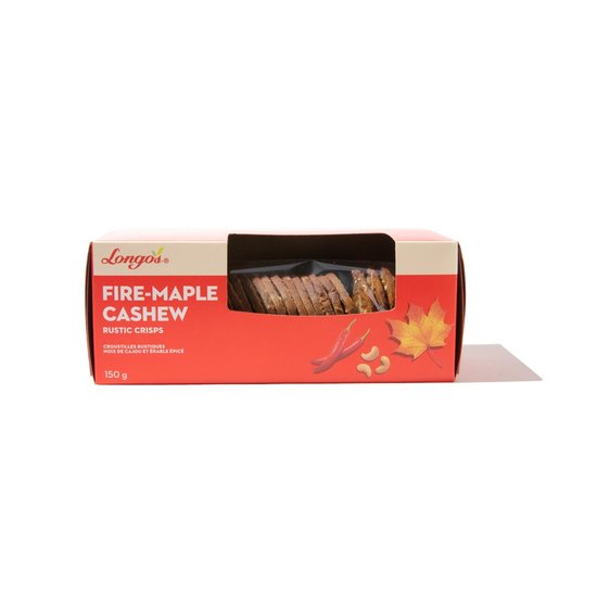 Longo&rsquo;s Fire-Maple Rustic Crisps 150g