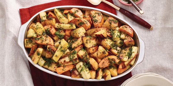 ROASTED VEGETABLE MEDLEY WITH SAGE VINAIGRETTE