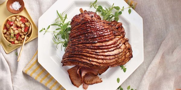 SPICED PEAR HAM WITH CHUTNEY
