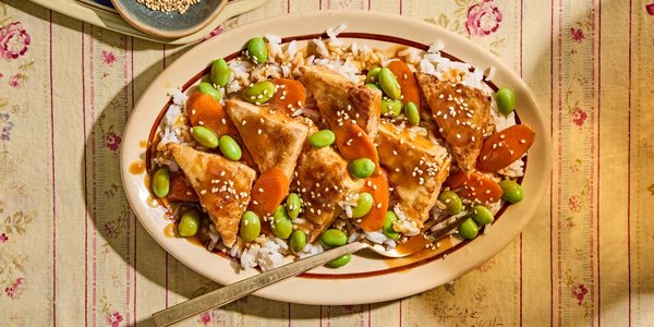 SESAME SOY CRISPY TOFU