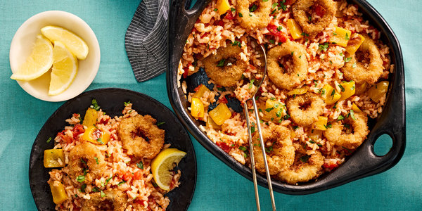 CALAMARI AND TOMATO RICE