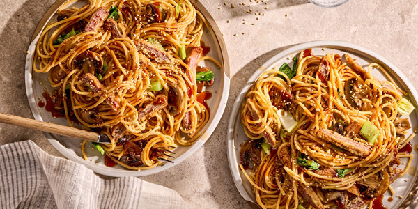 MUSHROOM VEAL NOODLES