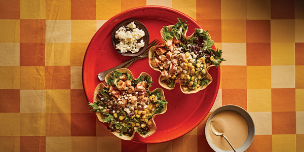 TACO SALAD WITH TURKEY