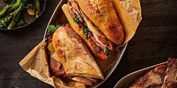 JOEY&rsquo;S PORCHETTA SANDWICH WITH AJVAR