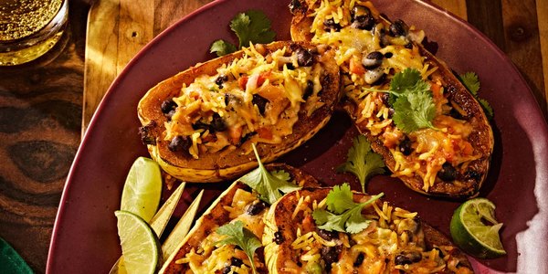 BURRITO DELICATA SQUASH BOATS