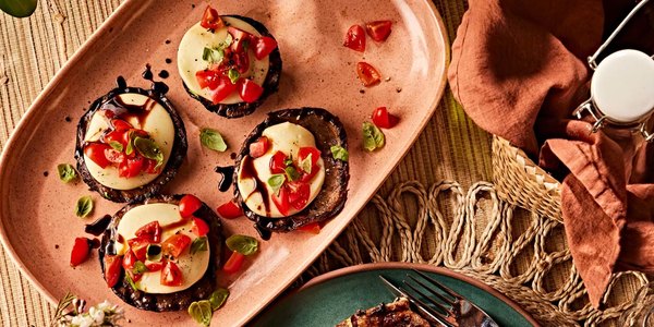 CAPRESE GRILLED PORTOBELLOS