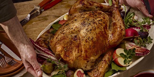 CRANBERRY GLAZED TURKEY