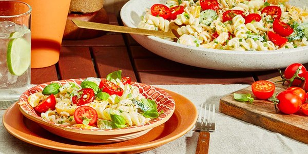 CREAMY GARDEN PASTA SALAD