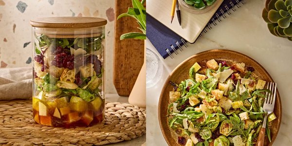 FALL BRUSSELS SPROUTS PANZANELLA