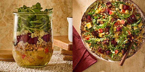 LENTIL & BEET SALAD