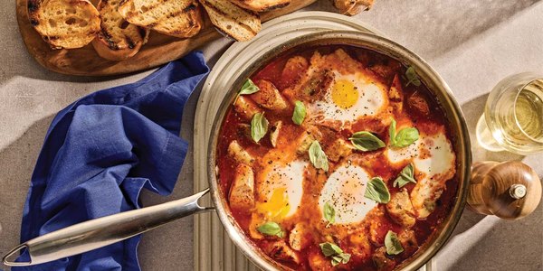 GRILLED BREAKFAST FOR DINNER