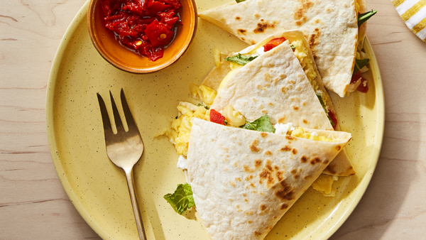 MAKE-AHEAD BREAKFAST QUESADILLAS