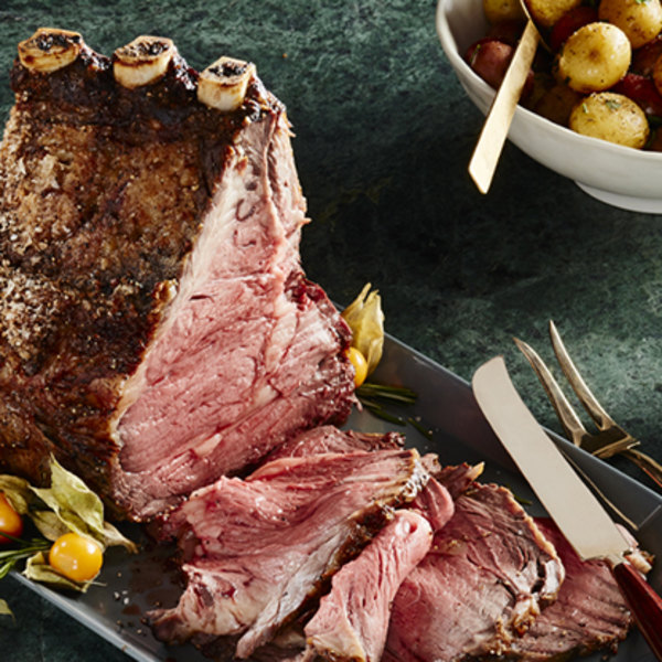 NO PEEKING PRIME RIB