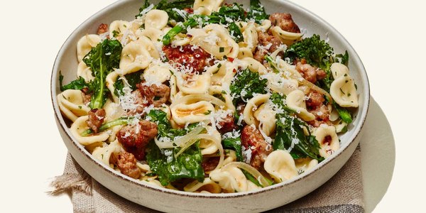 Sausage Rapini Orecchiette Pasta