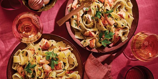 SIMPLE LOBSTER AND CRAB SCAMPI