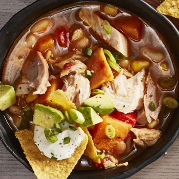 SMOKY TURKEY WHITE CHILI