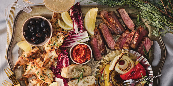 STRIPLOIN & BUTTERFLY SHRIMP