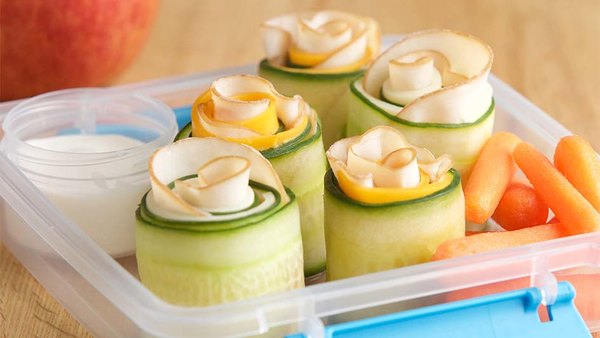 TURKEY CUCUMBER ROLLS