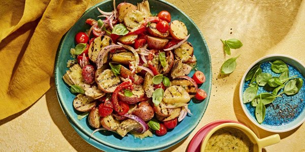 ANTIPASTO GRILLED POTATO SALAD