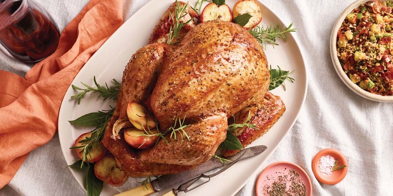 MAPLE-HERB BUTTER TURKEY