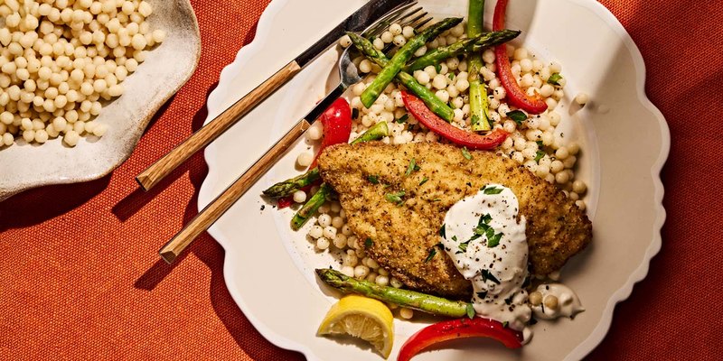 LEMON PEPPER STUFFED SOLE