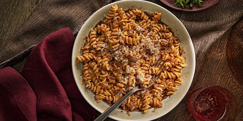 VEGGIE PEPPER AND CHEESE PASTA