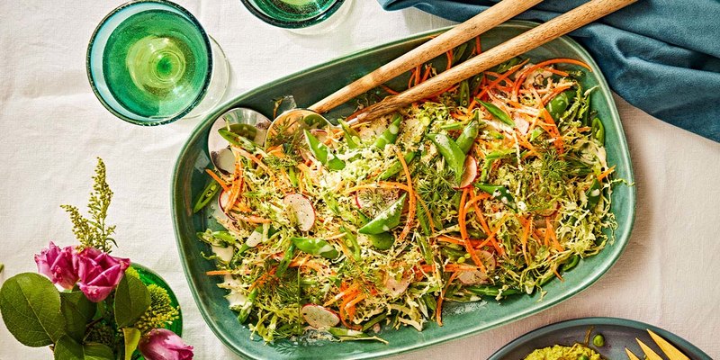 SUGAR SNAP PEA SLAW