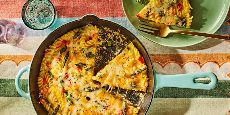 VEGGIE PASTA FRITTATA