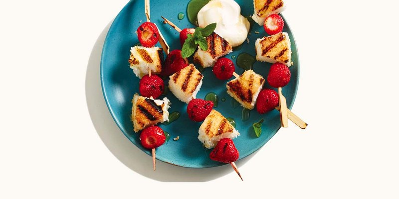 DECONSTRUCTED GRILLED SHORTCAKE