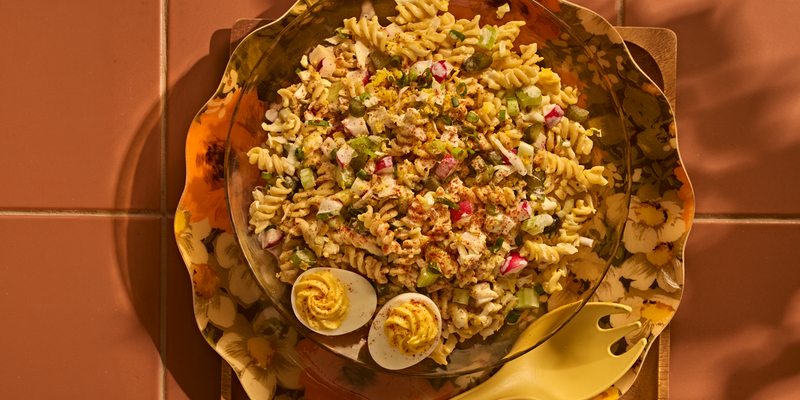 DEVILLED EGG PASTA SALAD