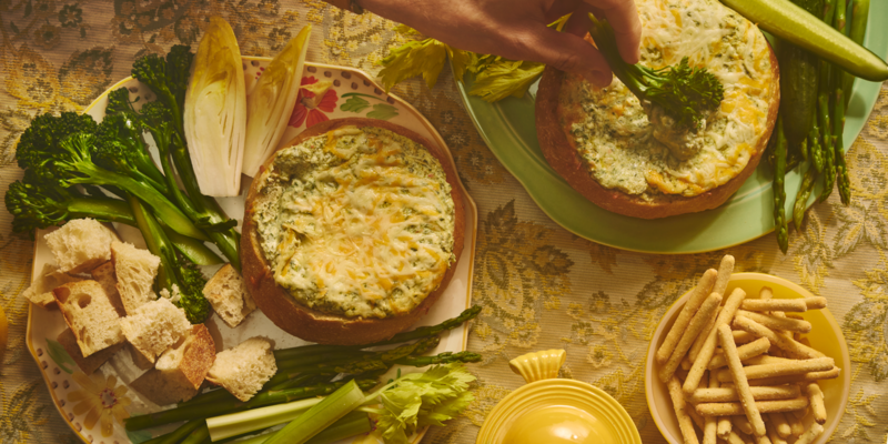 EASY SPINACH-ARTICHOKE DIP