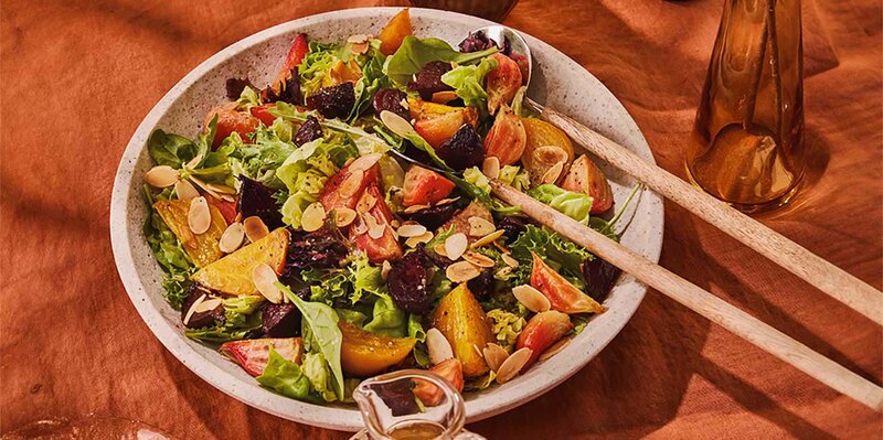 GINGER ROSÉ GLAZED BEET SALAD