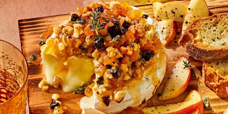 GRILLED CEDAR PLANK BRIE