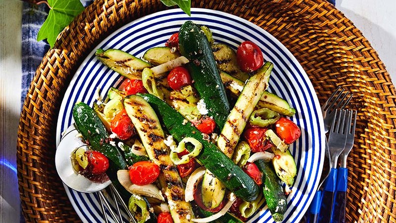 GRILLED ZUCCHINI SALAD