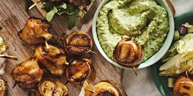 BACON WRAPPED SCALLOPS