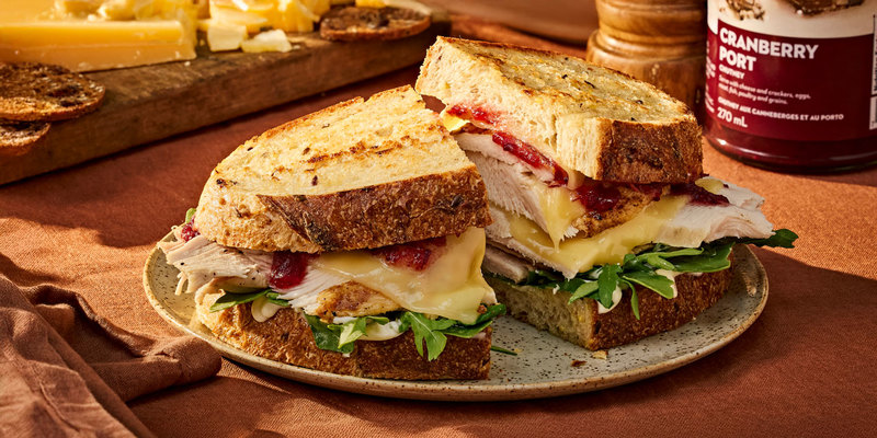 LEFTOVER TURKEY PANINI