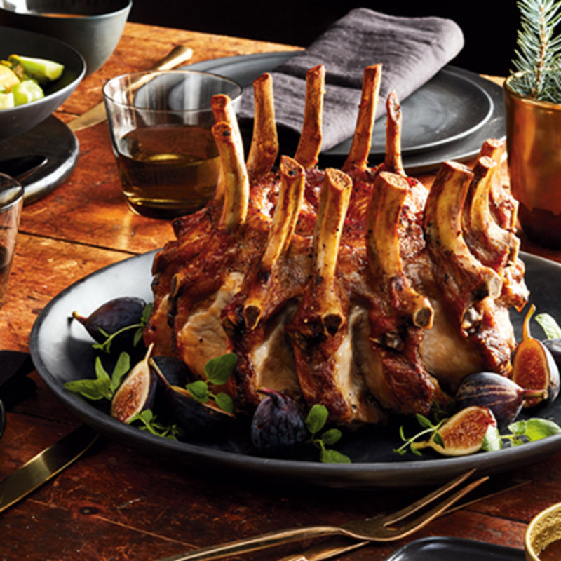 MAPLE-BRINED CROWN PORK ROAST