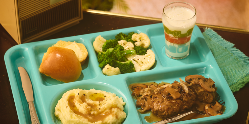 SALSBURY STEAK DINNER