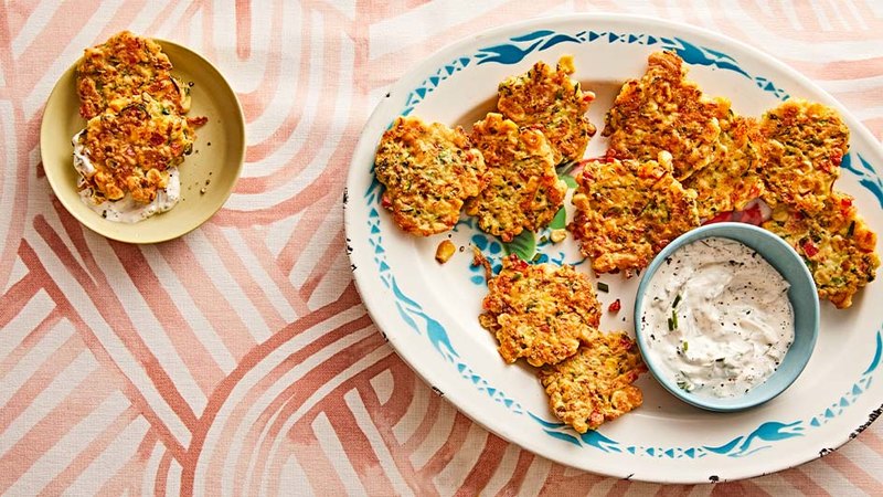 SUMMER CORN FRITTERS