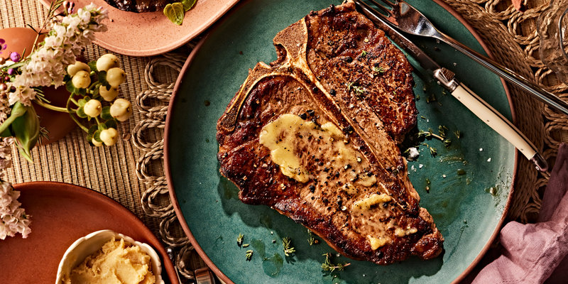 GRILLED T-BONE STEAKS
