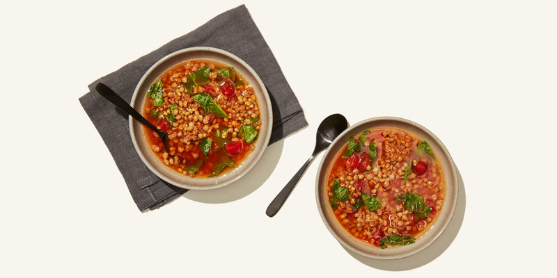 TOMATO LENTIL SOUP