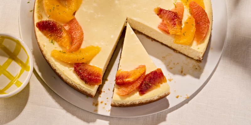 TRIPLE CITRUS CHEESECAKE